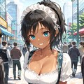 地ビールの日にちなんで、褐色肌のディアンドル娘 5枚目