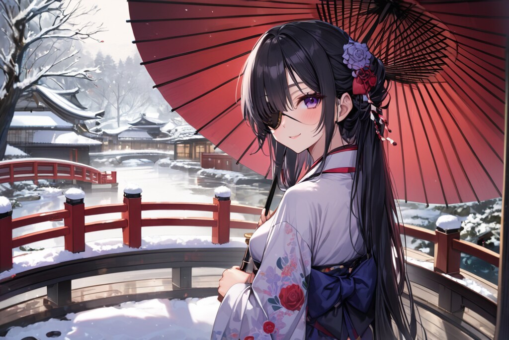 【三白】-見返り美人-