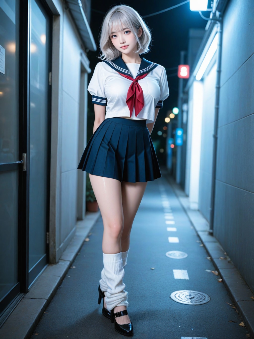 路地裏の秘密の放課後…♡