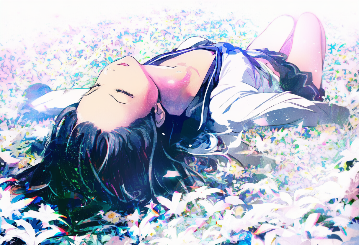 花影にほどける | の人気AIイラスト・グラビア