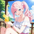 陽の夏コーデ 2枚目