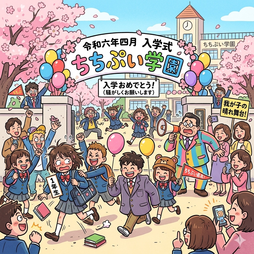 お祭り（入学式）