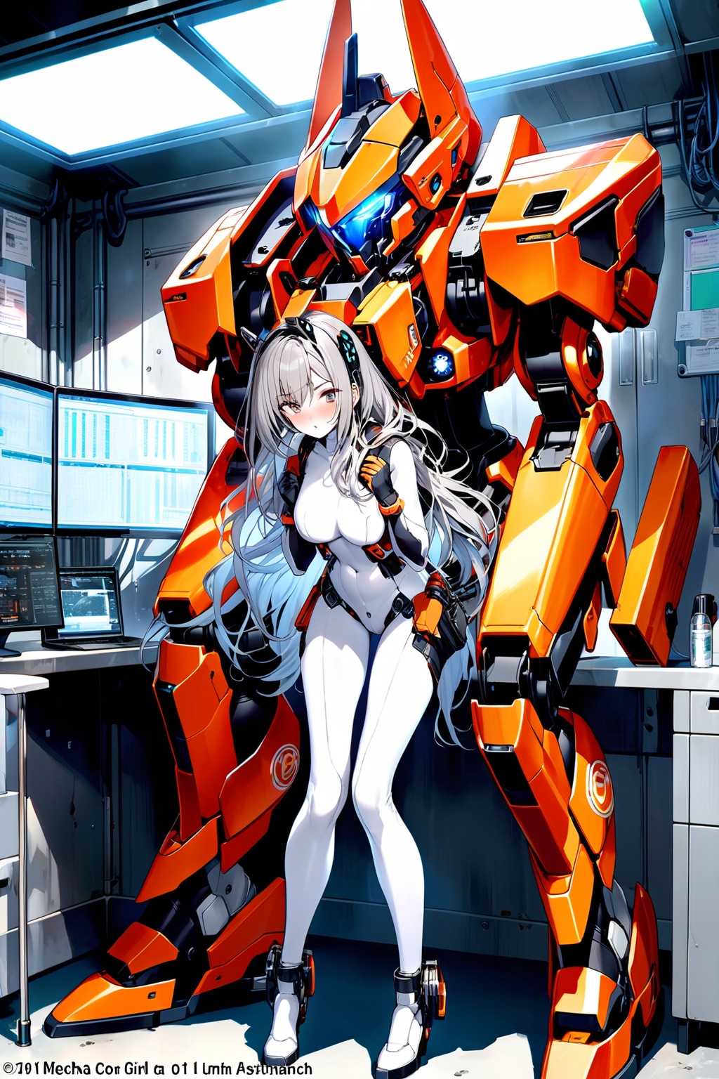 パワードスーツを着るメカ娘[@025/@2/@6]