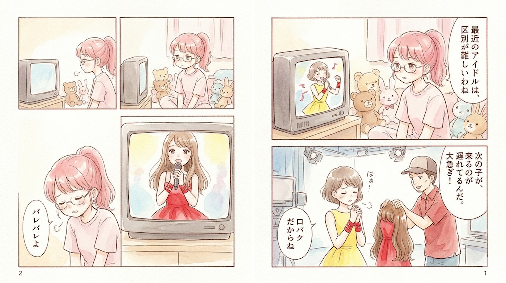 【一発出しマンガ】量産型アイドル