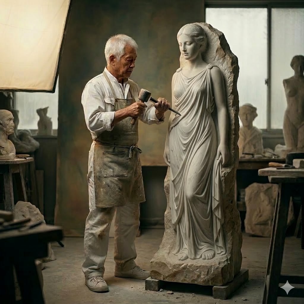 彫刻 | の人気AIイラスト・グラビア