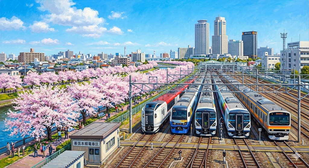 幕張本郷電車区イメージ（327）