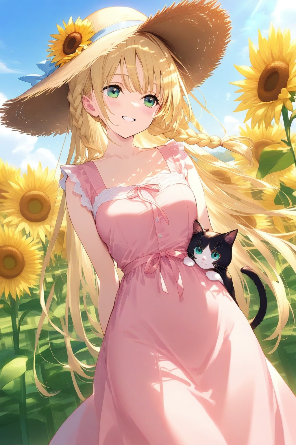 動物に好かれる少女