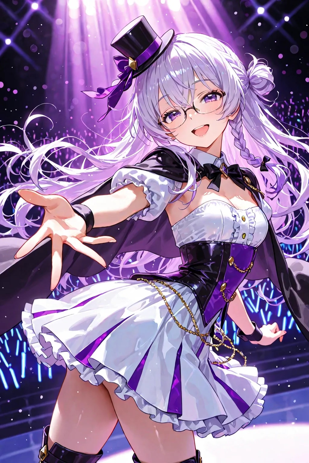 眼鏡三つ編みイベント開始ですね✨