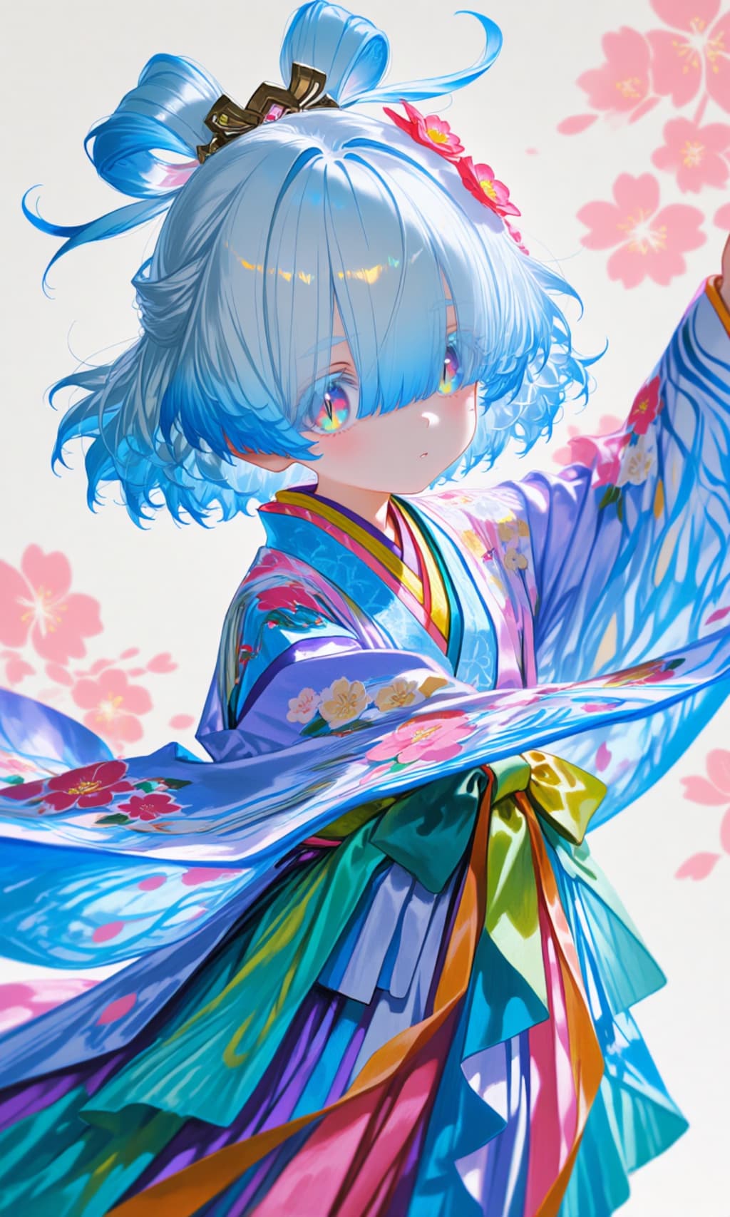 瑠璃花　雛まつり