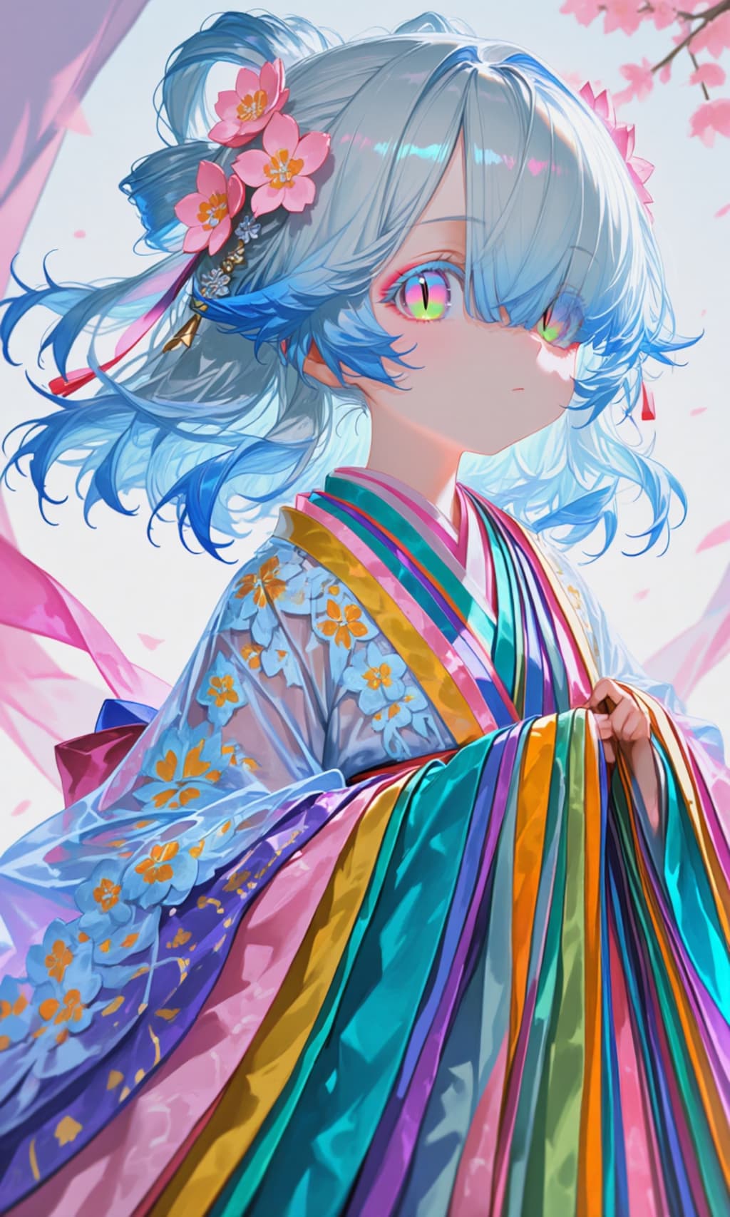 瑠璃花　雛まつり