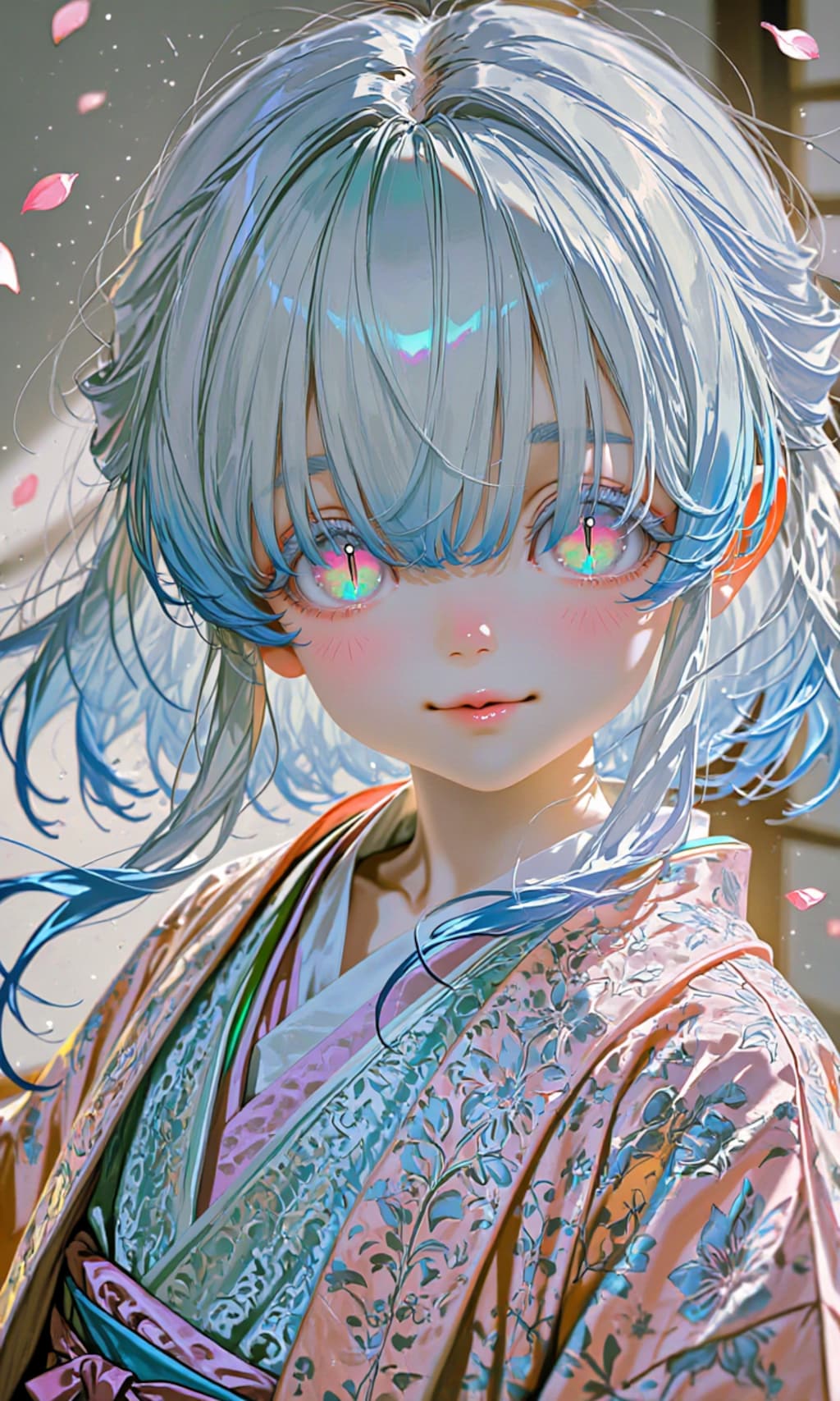 瑠璃花　雛まつり