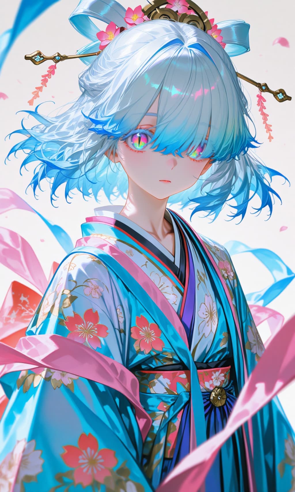 瑠璃花　雛まつり