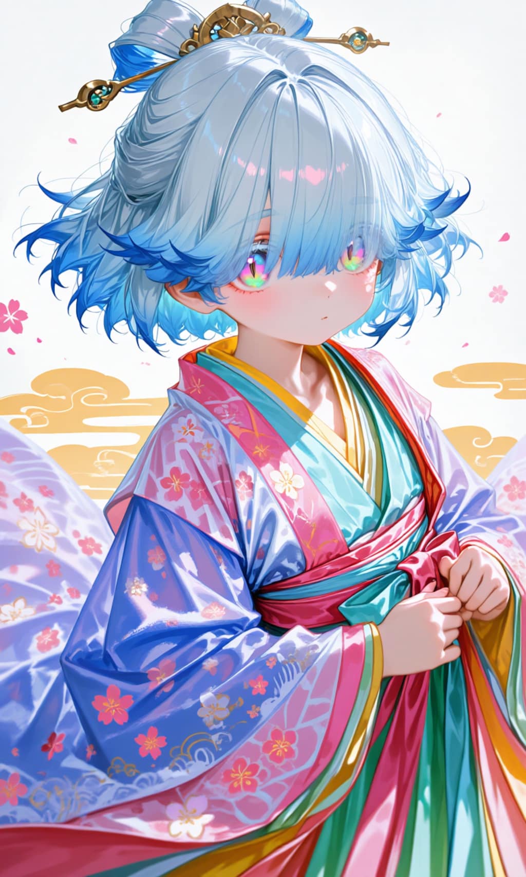 瑠璃花　雛まつり