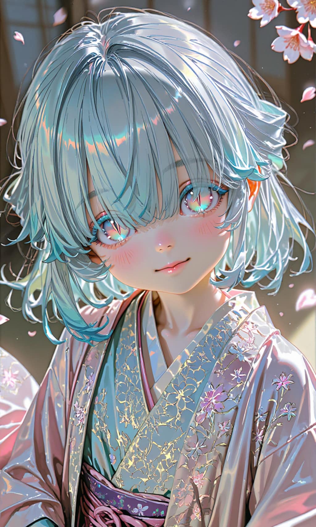 瑠璃花　雛まつり