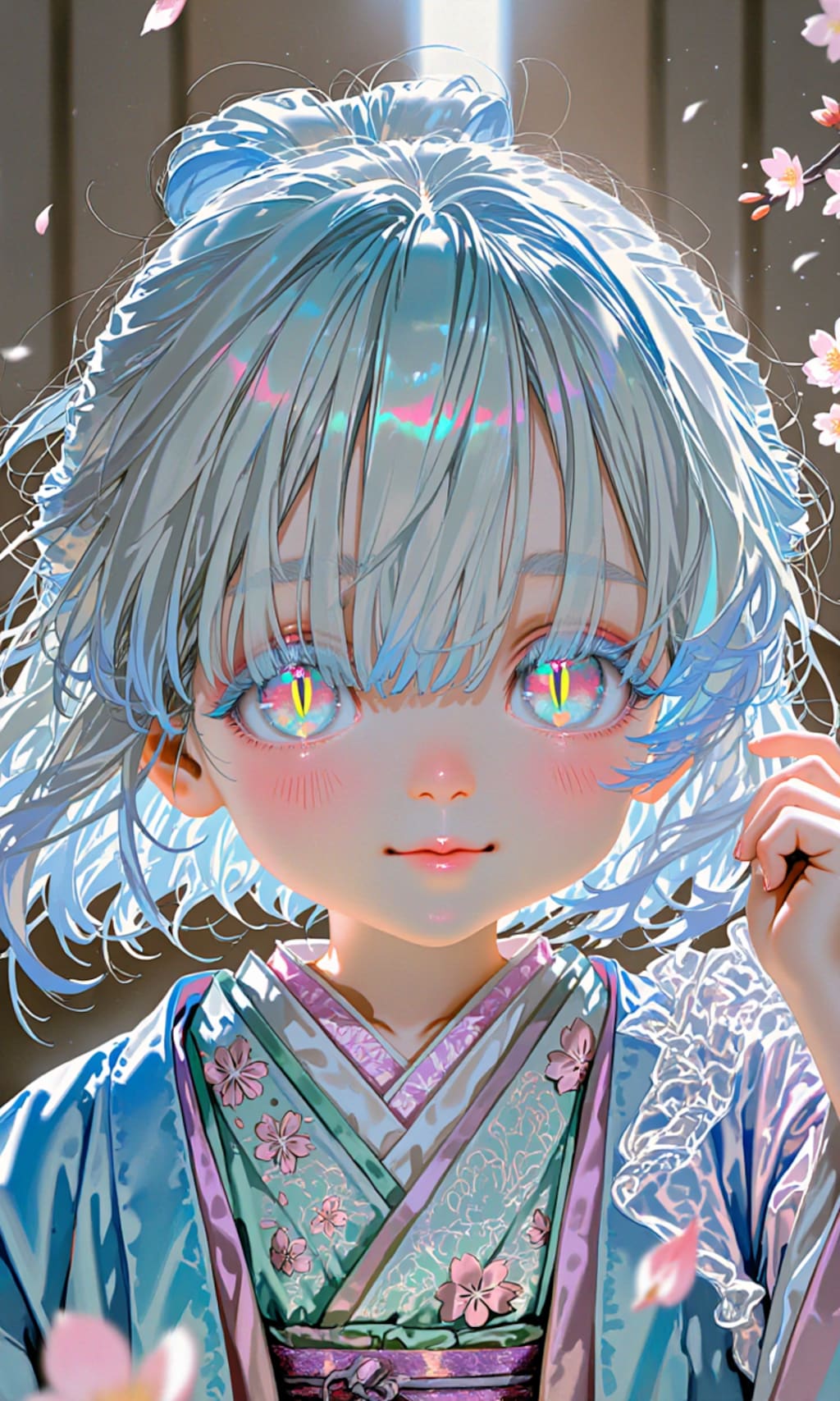 瑠璃花　雛まつり