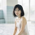白い競泳水着 6枚目