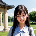 修学旅行中の女子高生 3枚目