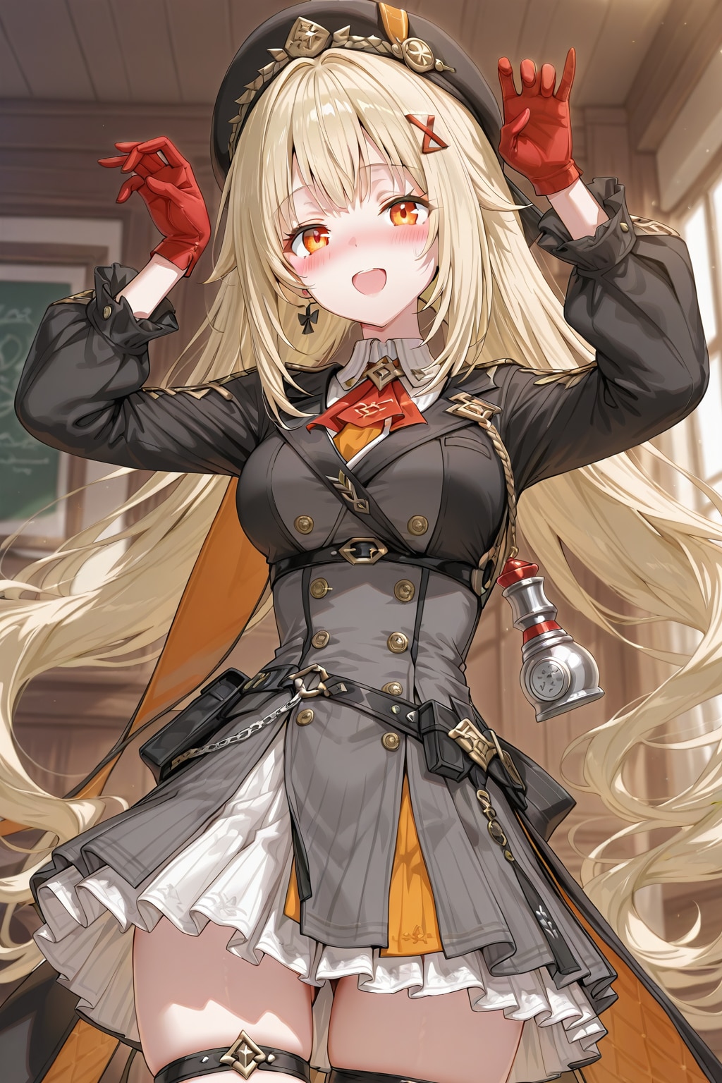 ペッパーグラインダーポーズ