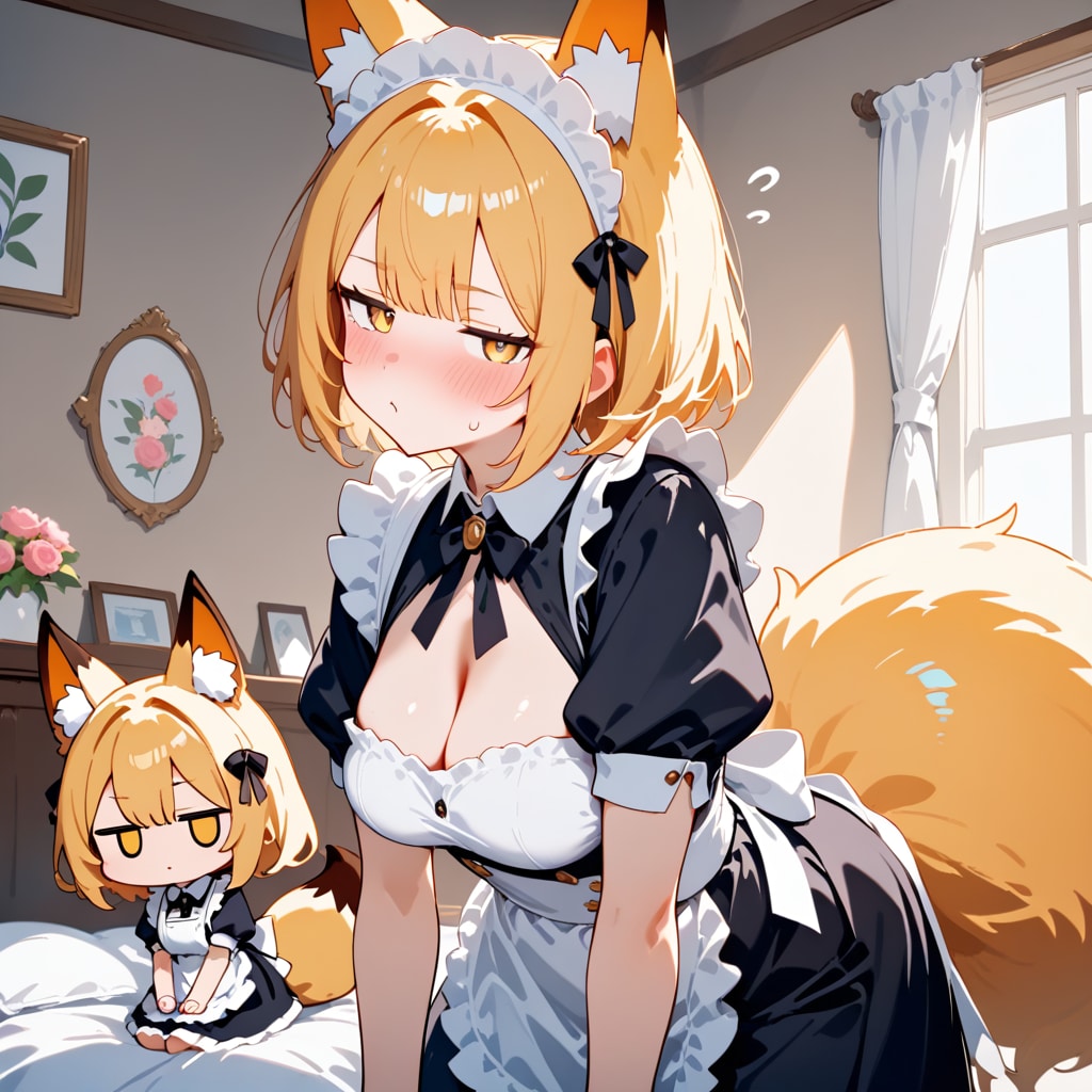 おツネ（メイドver）