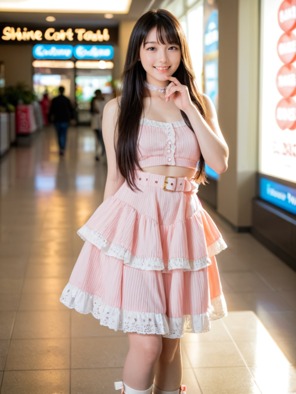 清楚でかわいいこ　着用３