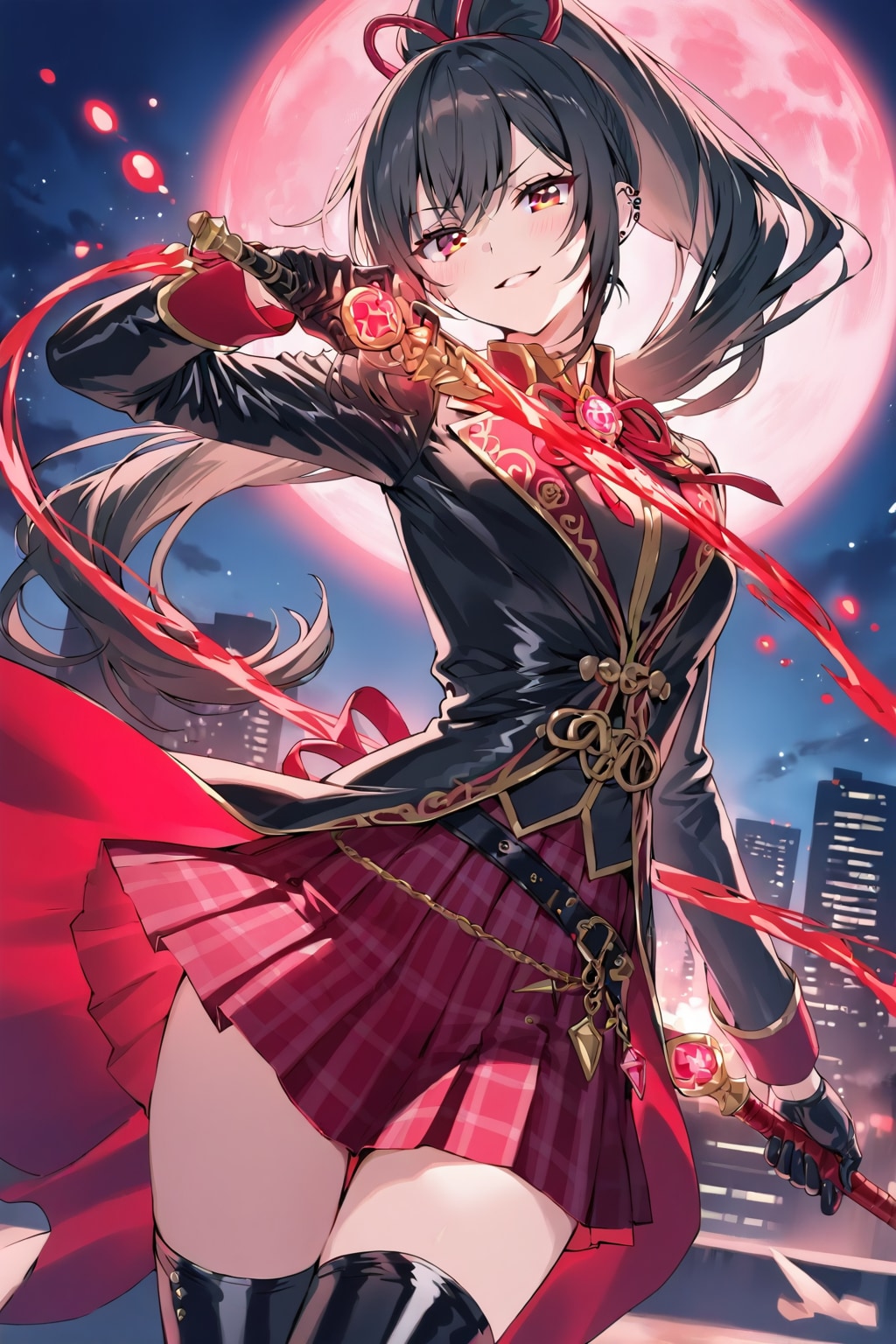 紅月と魔法少女