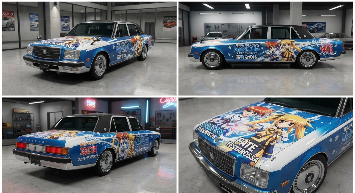 魔法少女リリカルなのは痛車センチュリーセダン | の人気AIイラスト・グラビア