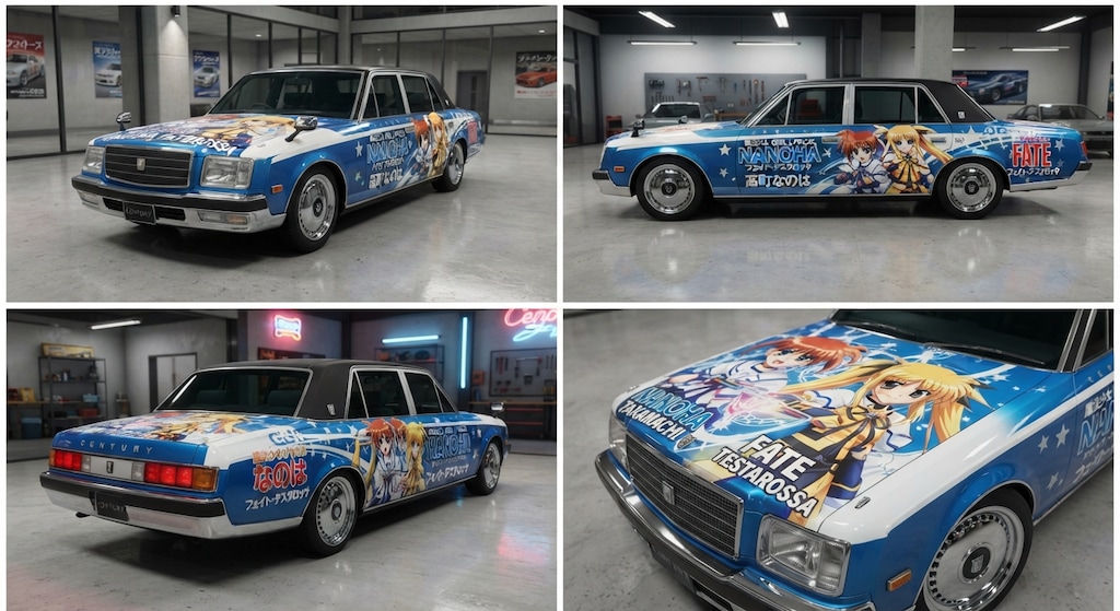 魔法少女リリカルなのは痛車センチュリーセダン