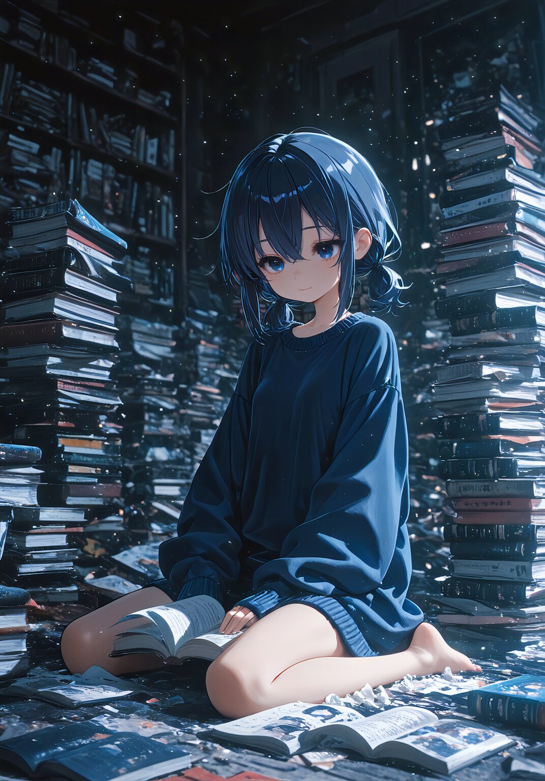 本を愛する静かな夜
