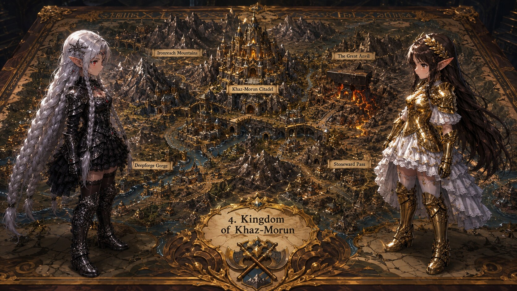 World Asterra, Kingdom of Khaz-Monun | の人気AIイラスト・グラビア