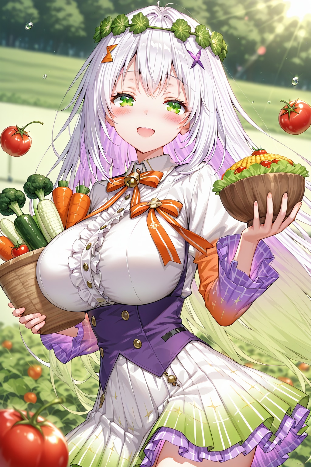 サラダ少女