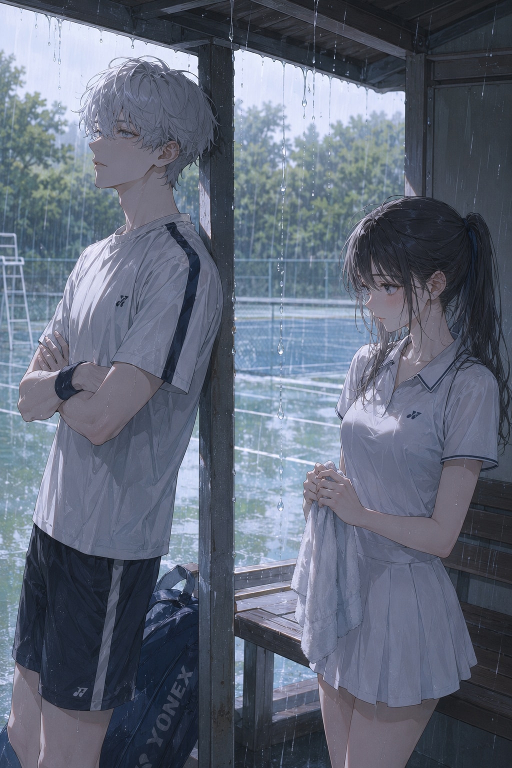 秒針の鼓動、雨音の防壁。ねず×凪