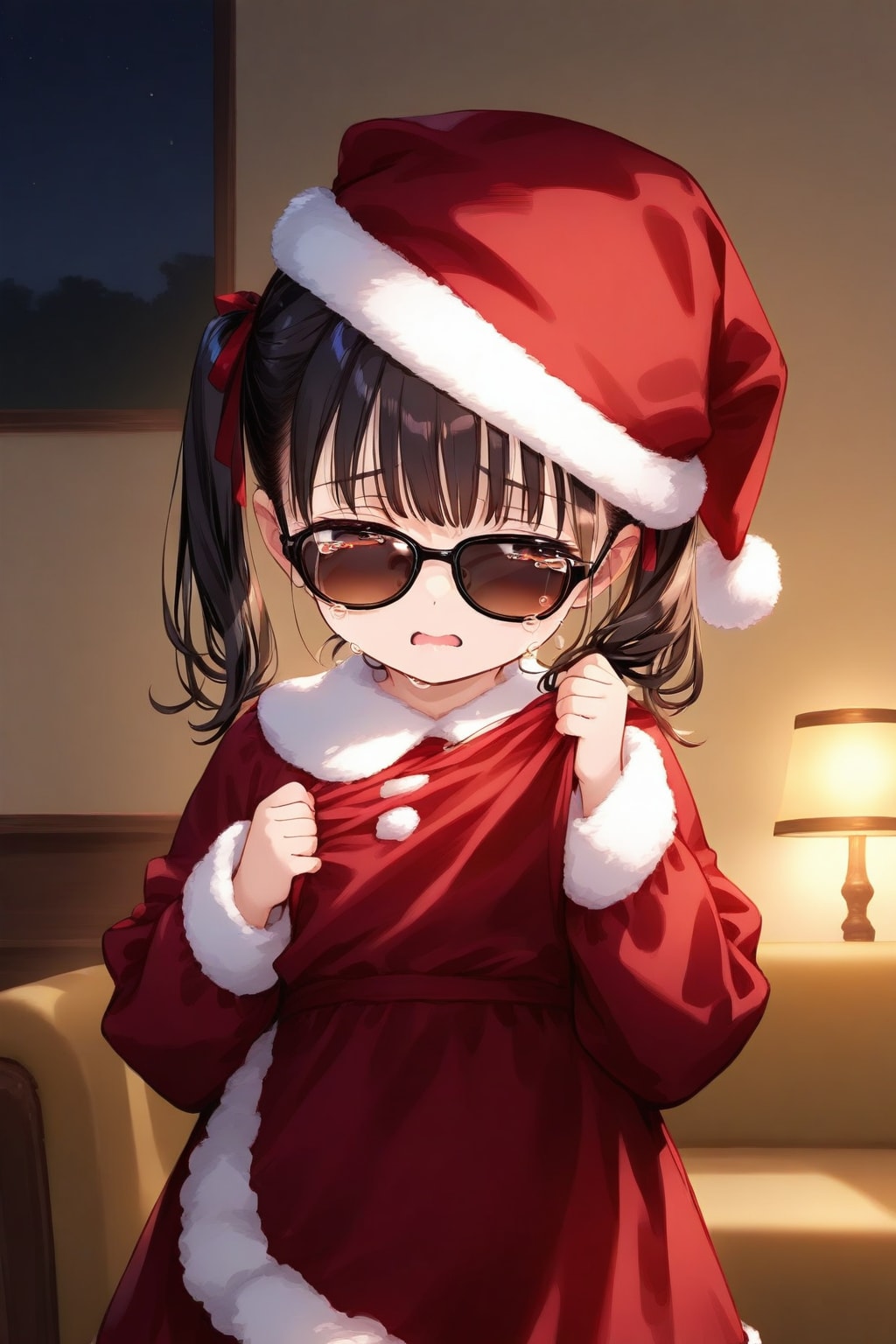 ゃ、ぅ…ぐすっ