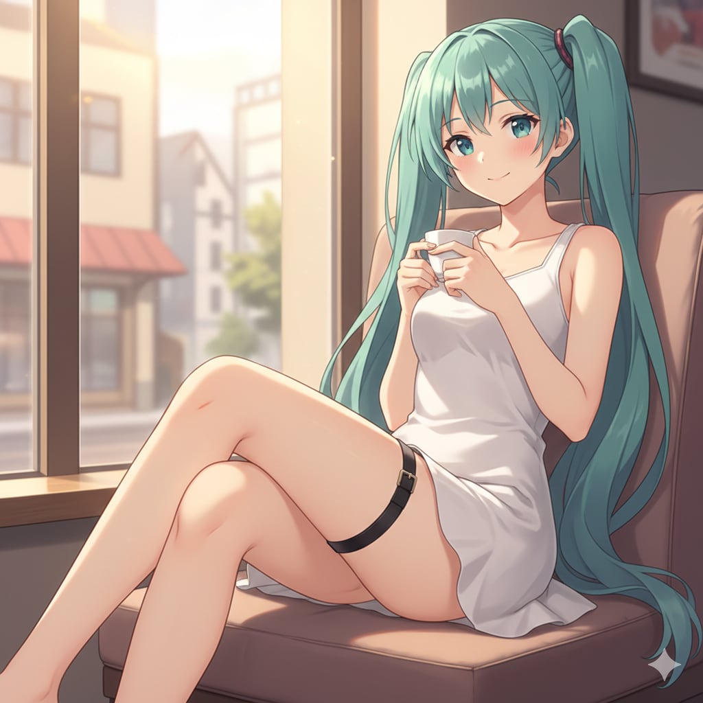 ミクさんのおみ足✨ | の人気AIイラスト・グラビア