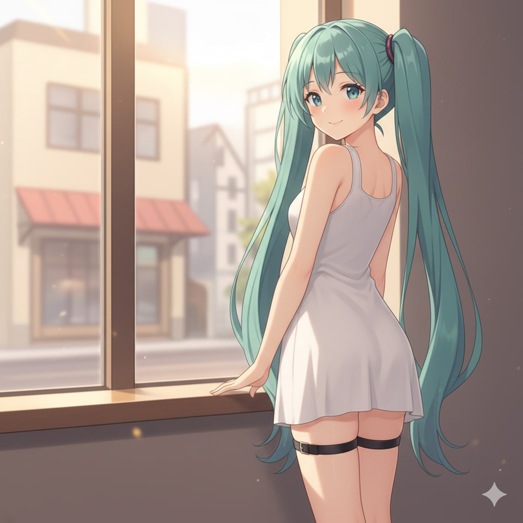 ミクさんのおみ足✨