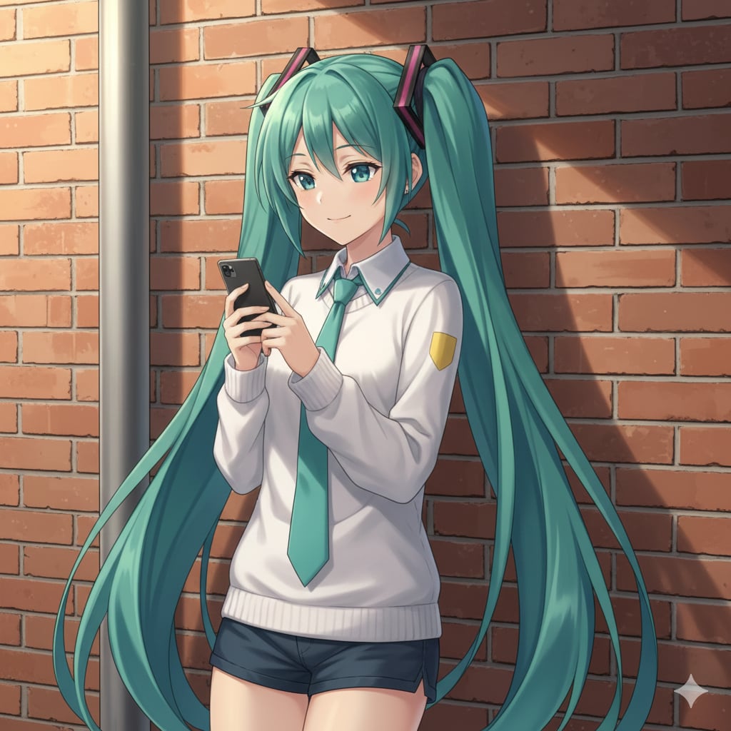 ミクさんのおみ足✨