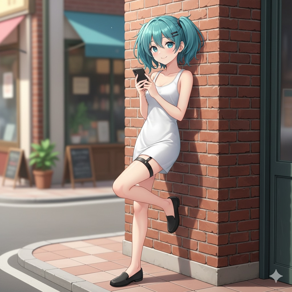 ミクさんのおみ足✨