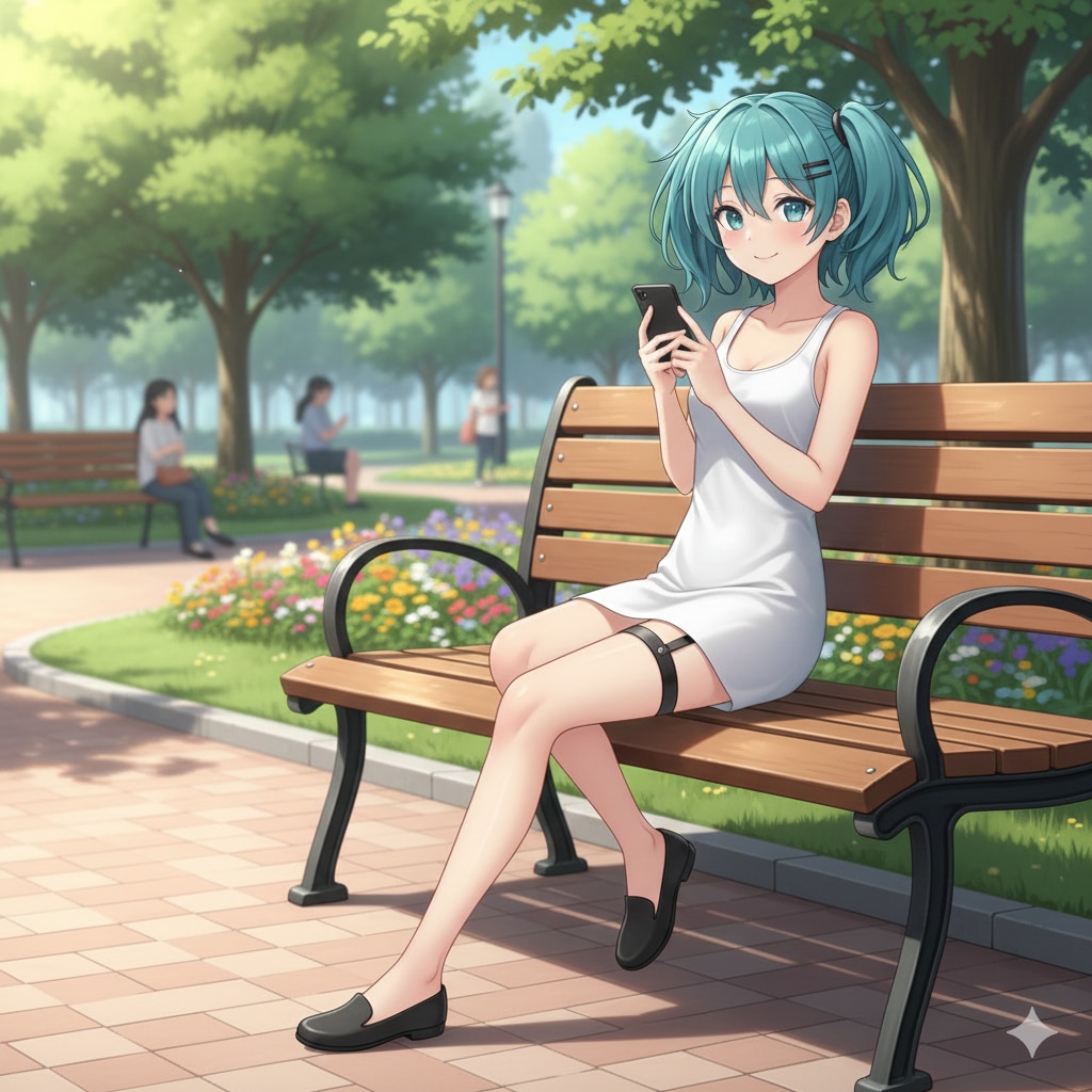 ミクさんのおみ足✨