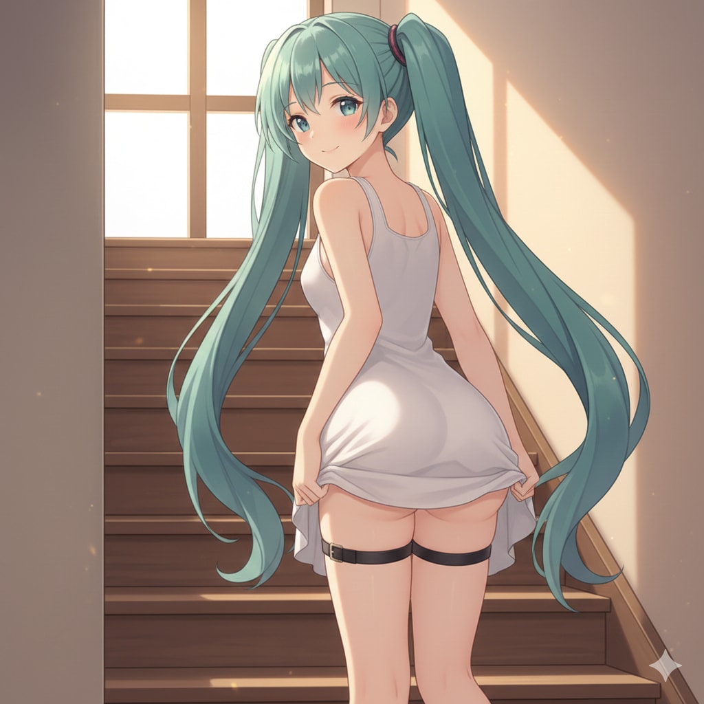 ミクさんのおみ足✨