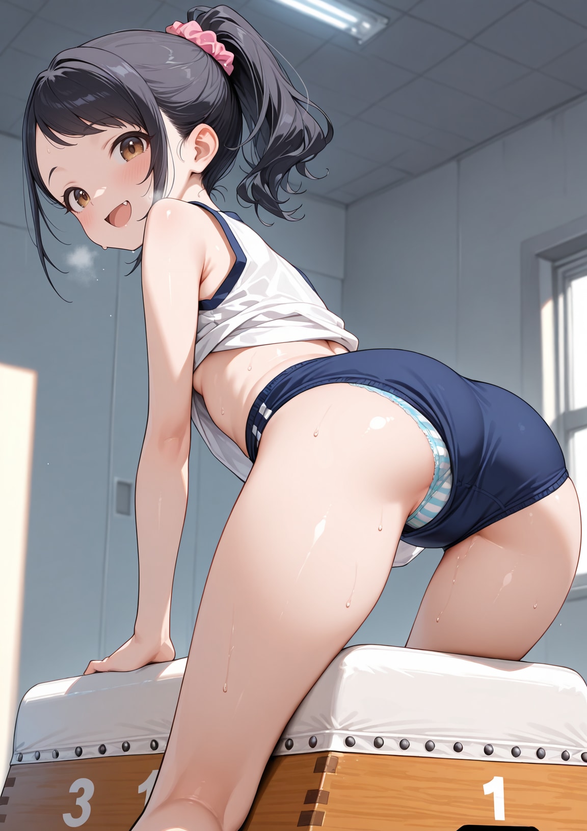 誰か来ちゃうかも…💗