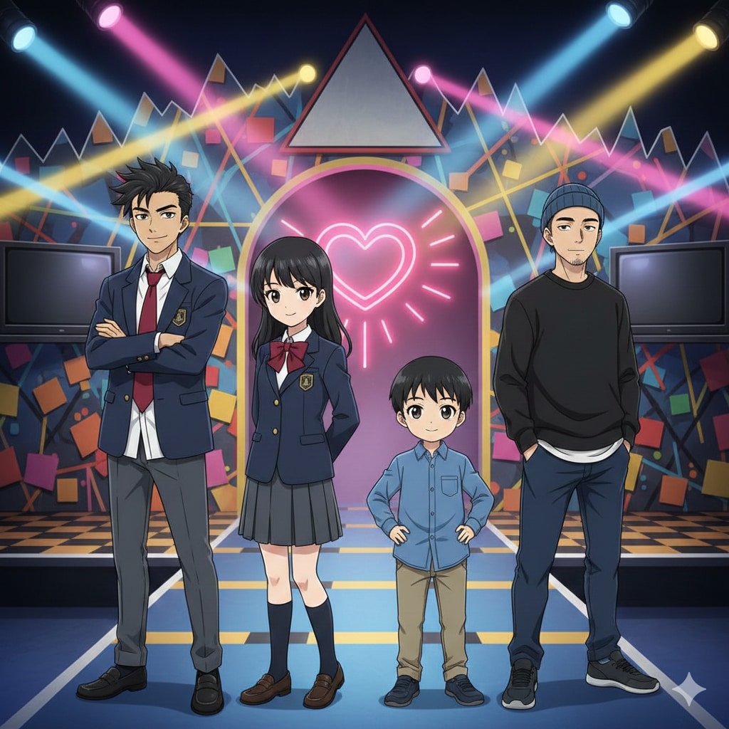 4人組 52 | の人気AIイラスト・グラビア