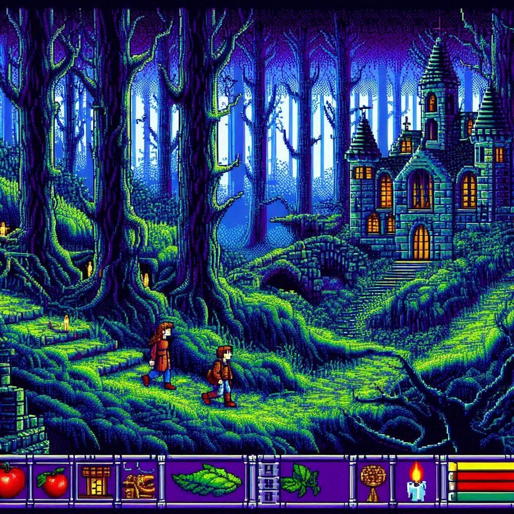 PC98オカルトアドベンチャー風