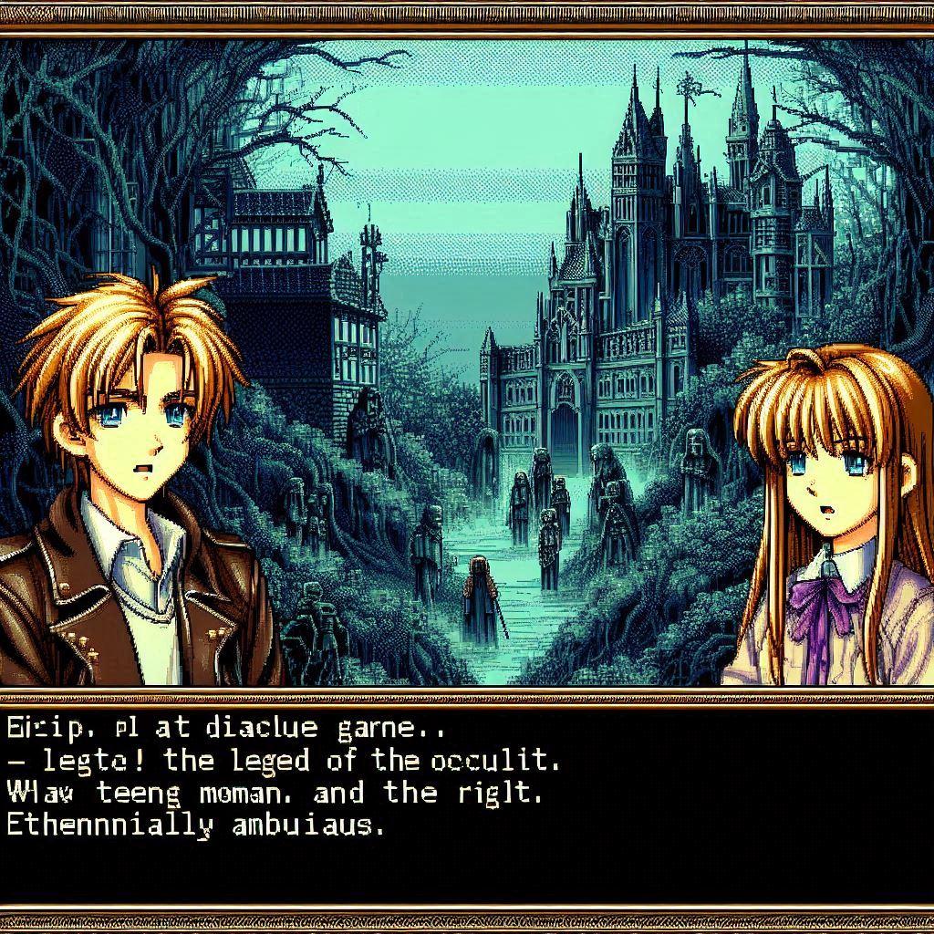 PC98オカルトアドベンチャー風 | の人気AIイラスト・グラビア