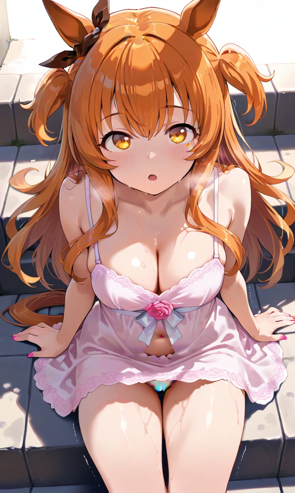 マヤノトップガン　パンチラ