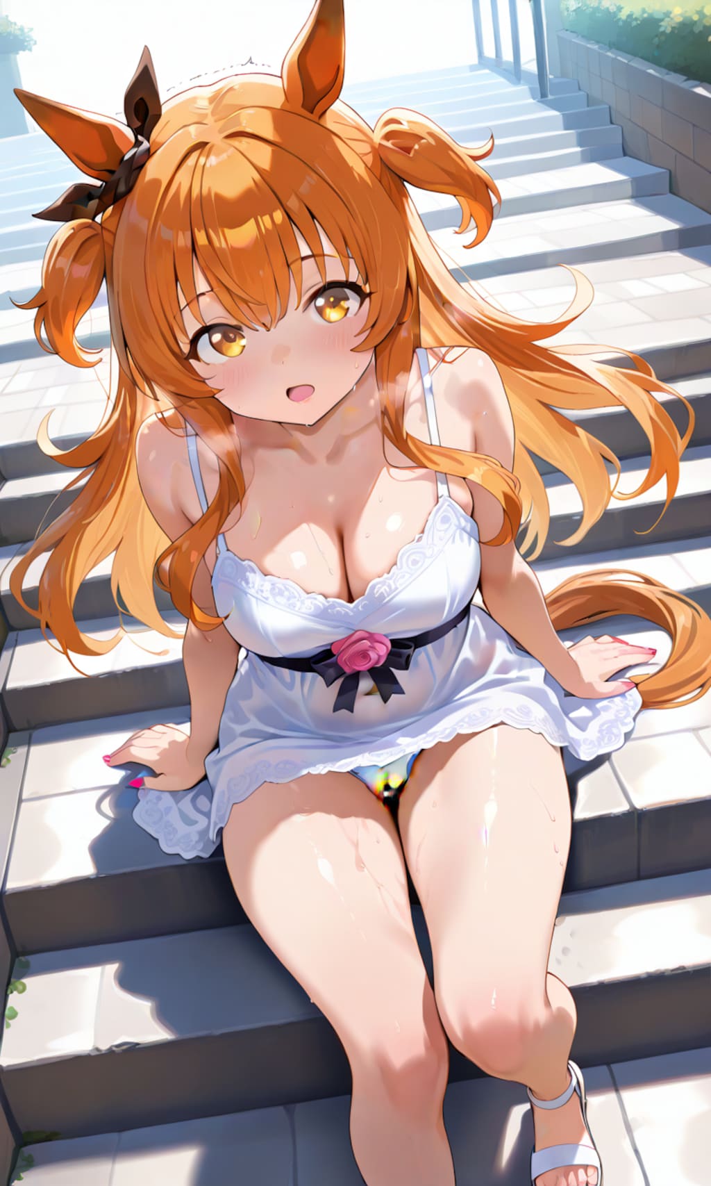マヤノトップガン　パンチラ