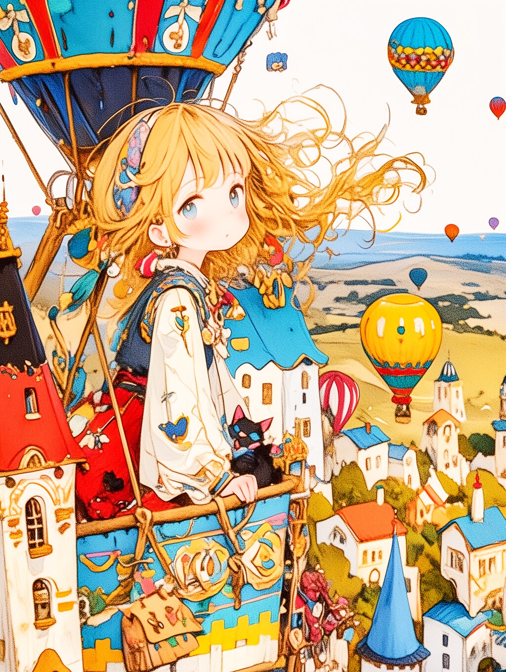 風に揺れる旅のはじまり