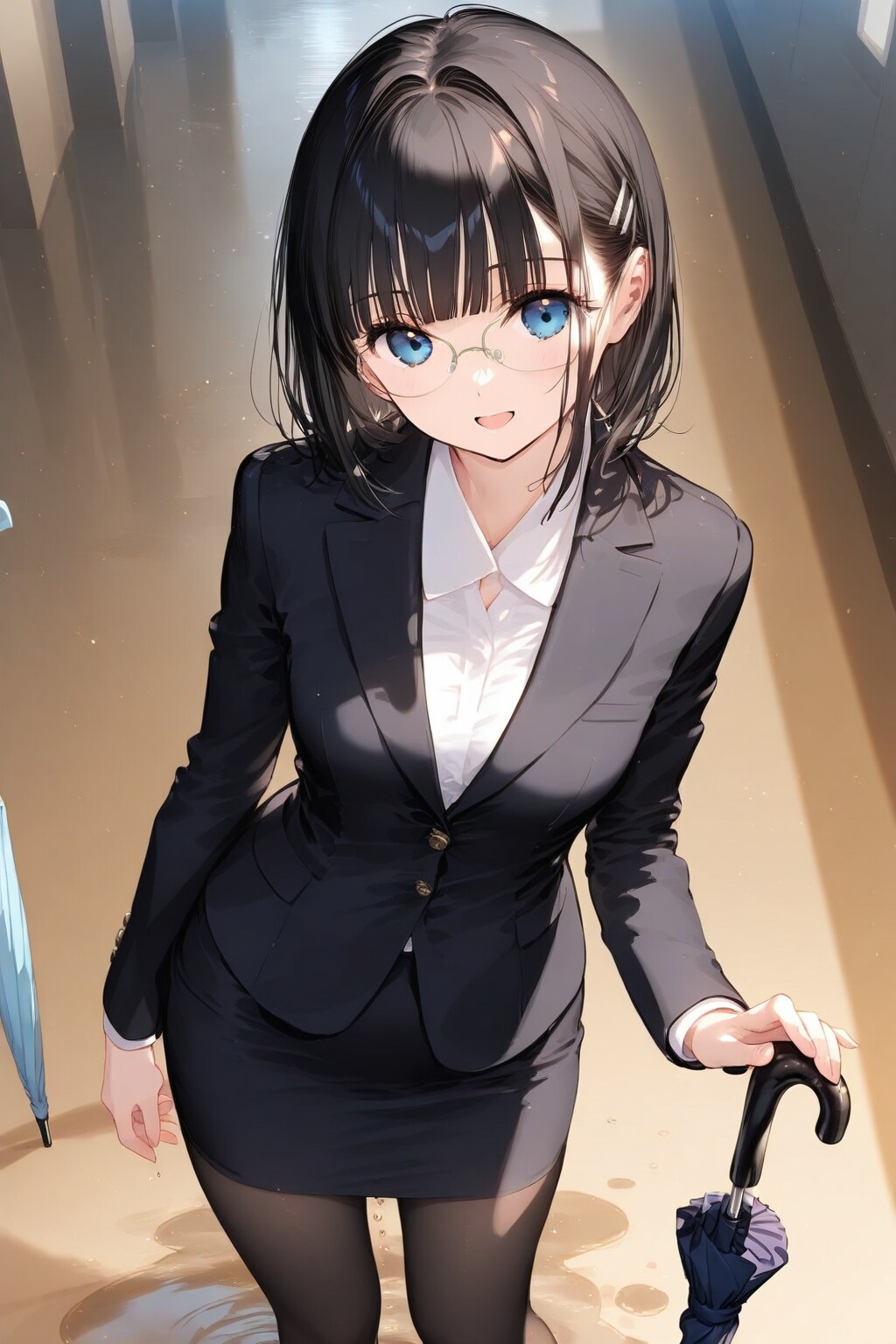 水も滴るメガネちゃん👓✨