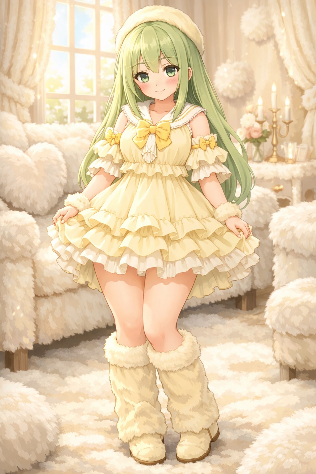 ふわふわ制服 | の人気AIイラスト・グラビア