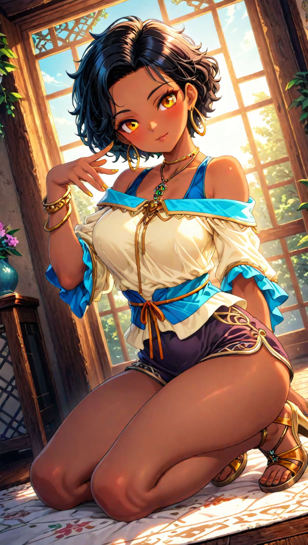 スタイリッシュなラテン系美女2