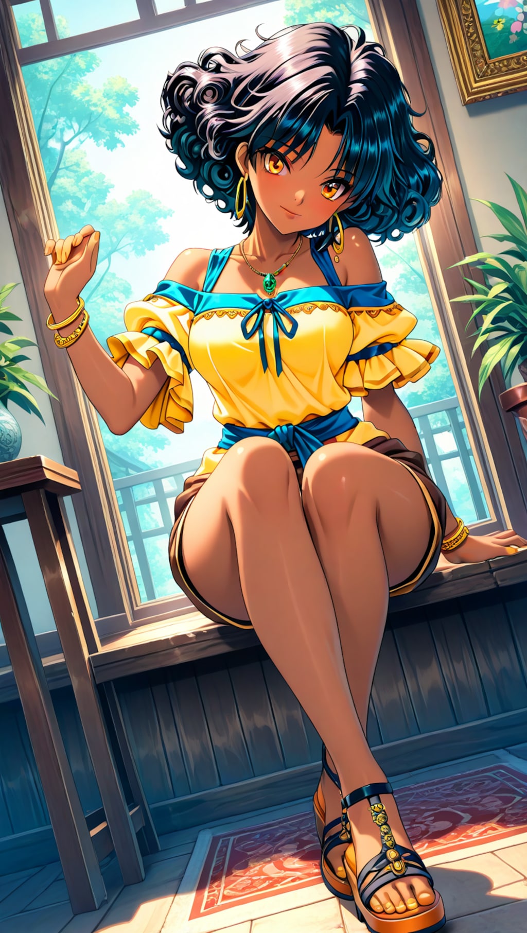 スタイリッシュなラテン系美女2