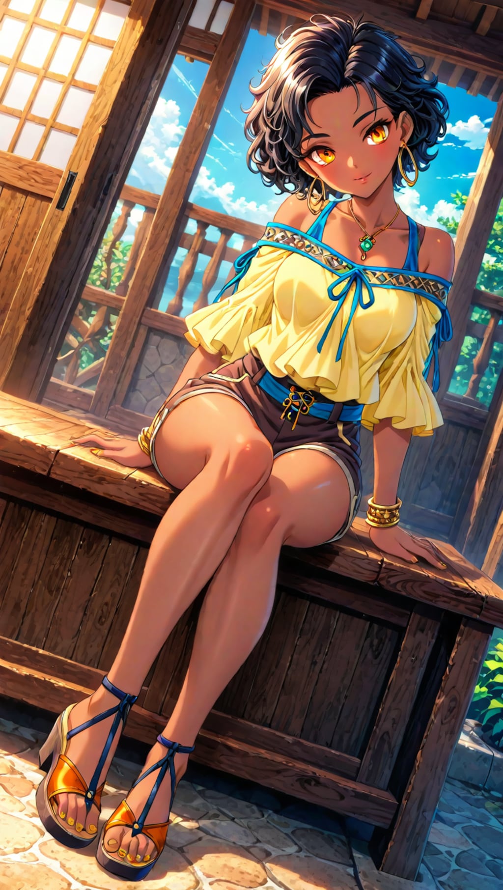 スタイリッシュなラテン系美女2